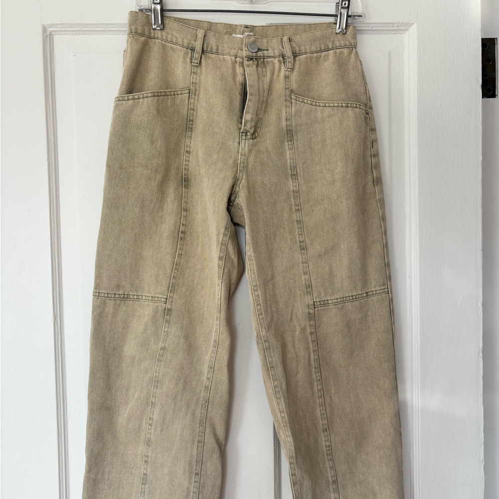 francesca’s Light Green Pants